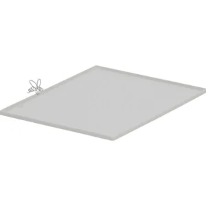 Rektangulär vit varroaskiva i plast, används för att mäta nedfall av varroakvalster i bikupans botten