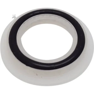 Axeltätning i plast med svart o-ring, originalreservdel för Dana Api MATIC 1000/2000 tappningsmaskiner.