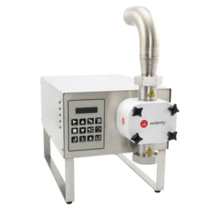 Dana Api MATIC 2000 tappmaskin i rostfritt stål med 1½” böjd slanganslutning från Swienty.