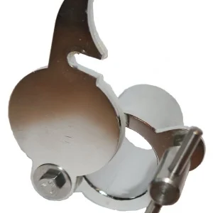 Rostfri kran för inlödning i slunga eller tank, 36 mm. Stabil konstruktion för kontrollerad tappning av honung.