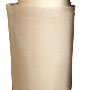 Rulle med ljus nylonduk för silning av honung, 106 cm bred, säljs per kvadratmeter.