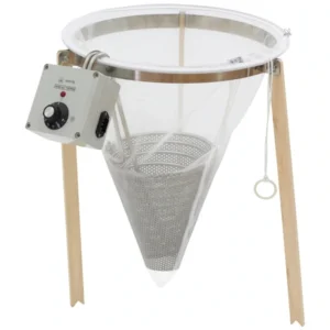 Silvärmare 45 cm med nylonspetssil, rostfri kägla, värmespiral och stativ – DANA api THERMA 1000W.