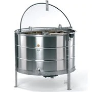 Rostfri självvändande honungsslunga 12R med plexiglaslock, automatisk styrning och kraftfull 1500 W motor.