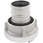 Rak snabbkoppling 2” i aluminium – hållbar slangkoppling för pump, tank och tappningsmaskin.