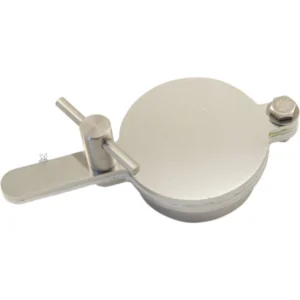 Rostfri tappkran 2 tum med invändig gänga, avsedd för honungstank eller tappmaskin.