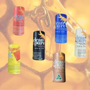 Lip balm clean & pure – naturligt läppbalsam i flera varianter